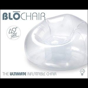 Inflatable/Blow Up Chair - Clear
